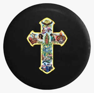Latino Jesus Cross Religious God Bible Jeep Camper - Cross #3660485