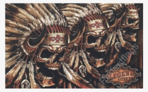 3 Skulls Flag #3660631