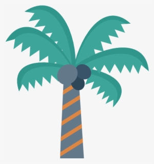 Coconut Tree Free Icon - Gold Logo For Restaurant #3661161