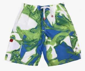 Swimwear Boys Surf Mentality Multi-color Splash Swim - Swimsuit #3661302
