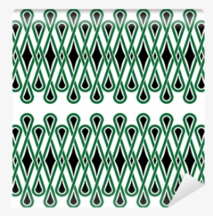 Seamless Knotwork Border Designs Wall Mural • Pixers® - Military Rank #3661400