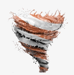 Art Tornado Milktornado Chocolatemilk Milk Swirl Sticke - Chocolate Tornado Png #3662005
