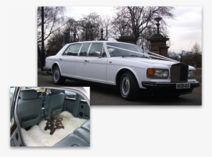 White Ribbon Wedding Cars White Rolls Royce Wedding - Car #3662066