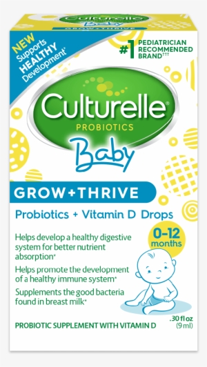 Culturelle Baby Grow And Thrive Drops Product Box #3662306