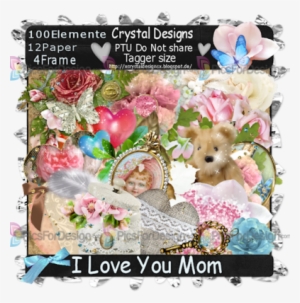 I Love You Mom - Garden Roses #3662947