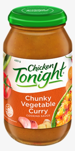 Chicken Tonight Chunky Vegetable Curry - Chicken Tonight Sauces #3663302