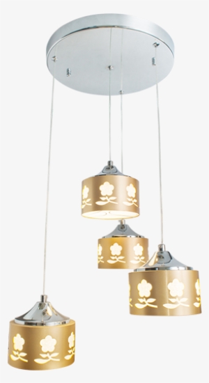 H506 Flower Gold - Pendant Light #3663702