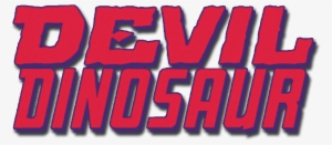 Devil Dinosaur Logo #3663931