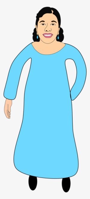 Asian Indian,comic Vector Graphics - Indian Woman Character Png #3664109