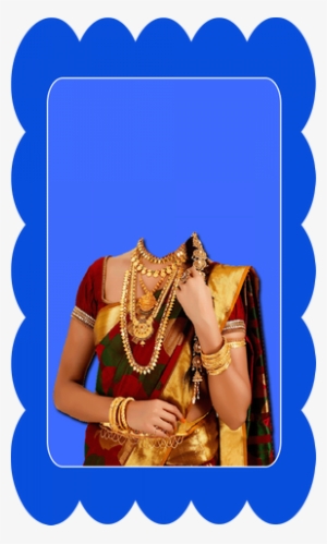 Bridal Saree Insta Photo Maker , Saree Photo Suit Camera - Jewellery #3664566