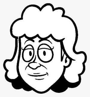 Woman Face Coloring Page - Mujer Para Colorear #3665052