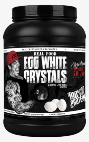 5% Real Food Egg White Crystal - Rich Piana Egg White Crystals #3665171