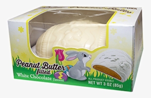 Palmer Peanut Butter Filled White Chocolate Egg 3 Oz - Palmer White Chocolate Peanut Butter Egg #3665248