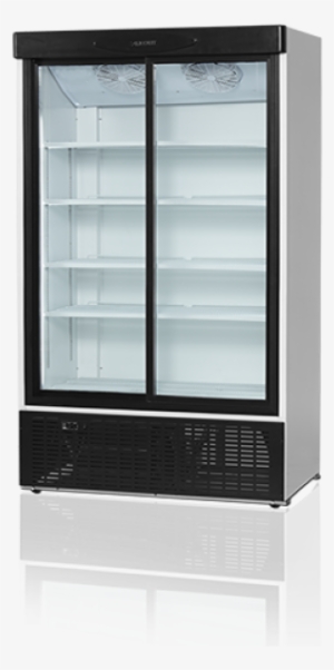 Tefcold Fs1202s Glass Door Fridge - Tefcold Fs1202s Double Sliding Door Fridge #3665457