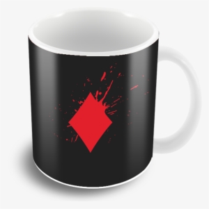 Poker Diamond Icon Splash Diwali Coffee Mug - Mug #3665532