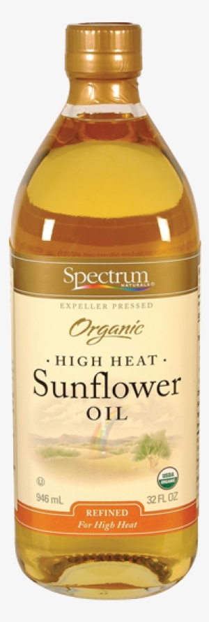 Spectrum Organic Sunflower Oil Refined Bottle-32 Oz #3665619