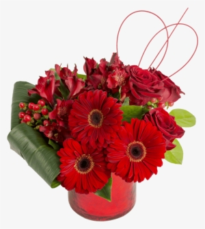 My Lovely Valentine Bouquet - Basket Of Rose Flowers #3666260