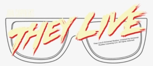 They Live Glasses Logo Juniors T-shirt - Men's Fila Logo T-shirt #3666599