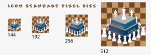 Icon Standart Pixel Size - Ziel #3667075