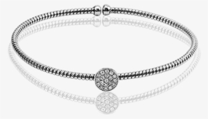 Nb131 Bangle - Simon G. Flexible Pave Diamond Circle Bangle Bracelet #3667616