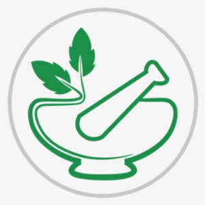 Ayurvedic Medicine - Mortar And Pestle Outline #3667714