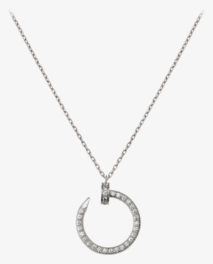 Juste Un Clou Necklacewhite Gold, Diamonds - Cartier Juste En Clou Necklace #3667804