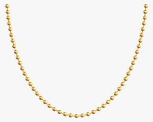 Gold Beads Transparent Png Clip Art #3667857