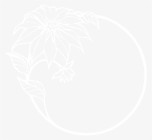 Flower Frame - Samolepící Dekorace Květ 2 #3668131