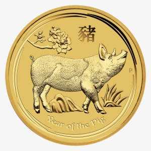 2019 Australian Lunar Pig 1/2oz Gold Coin - Year Of The Dog Gold Coin #3668208