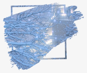 Frame Frames Background Kpop Blue Winter - K Pop Edit Frames #3668211