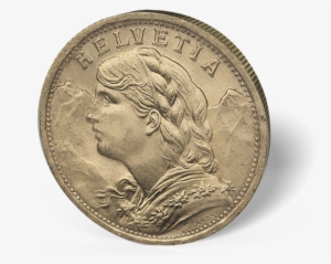 Picture Of Swiss Gold 20 Franc Coins - Swiss Franc Coins Transparent #3668245