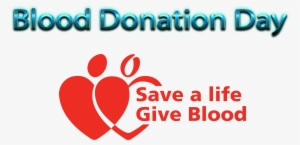 Blood Donation Day Transparent Background - Blood Donation Png Logo #3668250