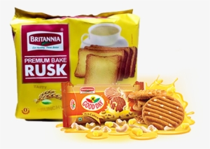 Rusk, Cake, Biscuit - Britannia Toast Bake Suji 300 Gm Pouch #3668950