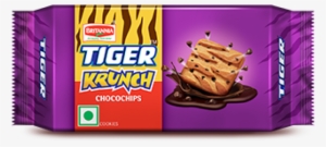 More Views - Britannia Choco Chips Tiger Krunch Biscuits, 64g #3669069