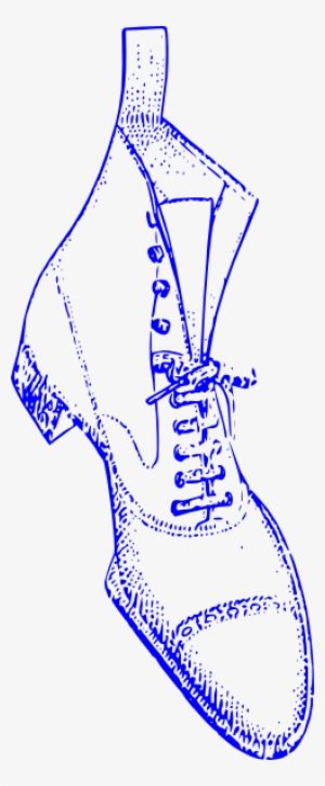 How To Set Use Blue Shoe Men Svg Vector #3669158