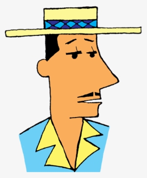 Man In Hat - Man With A Hat Clipart #3669227