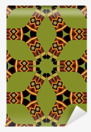 Boomerang Seamless Pattern On Light Green Background - Green #3669261