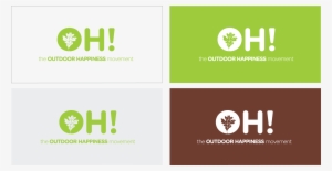 The Oh Logo Should Be Used Only In 376c On White And - Graphic Design #3669283