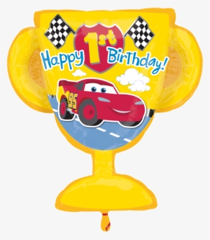 Feliz 1er Cumpleaños, Cars De Disney - Happy 1st Birthday Cars #3670487