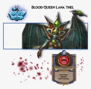 Blood Queen Lana'thel - Hearthstone Professor Putricide Card #3670832