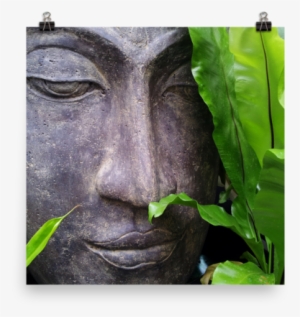 Zen Buddha Statue Photo Paper Poster - Quadro Decorativo Em Vidro Zen 60x80cm #3670834