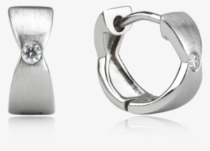 Lady's Sterling Silver Earrings - Cubic Zirconia 925 Sterling Silver Earrings-cintazz #3671353
