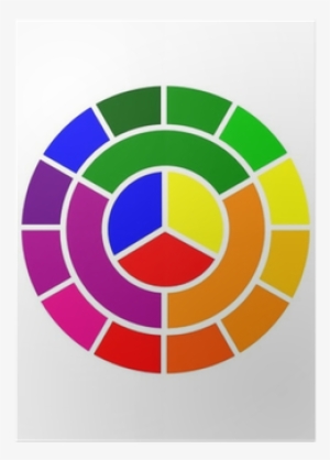 Colour Wheel With Tertiary Colours #3671753
