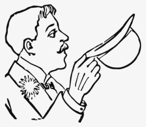 Man,face,hat,tip Hat,vector,male,free Vector Graphics - Hat #3672750