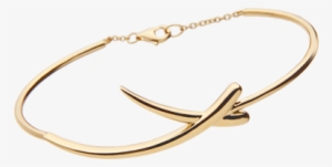 18k Yellow Gold Bangle - Body Jewelry #3673163