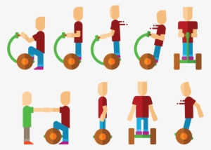 Segway Free Vector Art #3674512