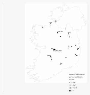 Tick Abundance And Presence Of Tick-borne Disease Agents - Map #3674613
