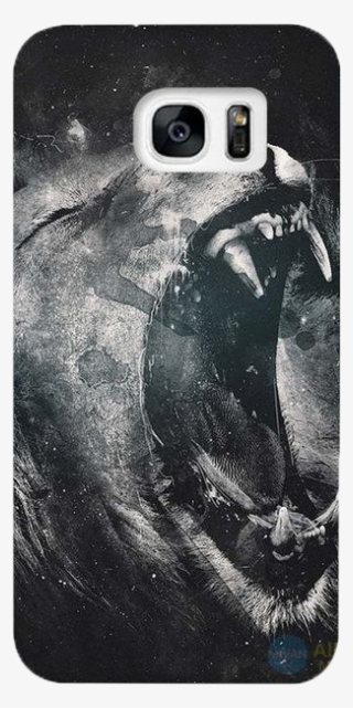 Roaring Lion - Lions Black And White Wallpapers Hd #3675338