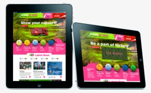 Splash Color On A Three Dimensional Page - Tablet Computer #3675373