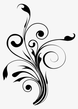 White Flower Vector Png - Flower Wall Mural - Yellow & Black #3675908